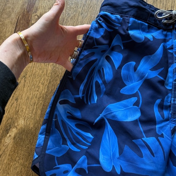 Speedo Men's Elastic Board Swim Trunks Swimwear Bottoms Shorts UPF 50+, Blue S - Picture 8 of 11